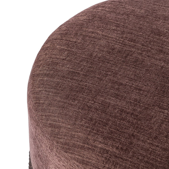 Sinclair Fringe Ottoman - Laughlin Plum