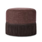 Sinclair Fringe Ottoman - Laughlin Plum