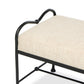Leona Accent Bench - Yuma Cream