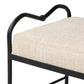 Leona Accent Stool - Yuma Cream