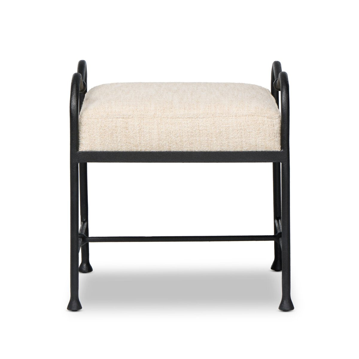 Leona Accent Stool - Yuma Cream