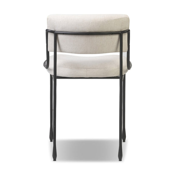 Nettie Dining Chair - Crypton Nomad Snow