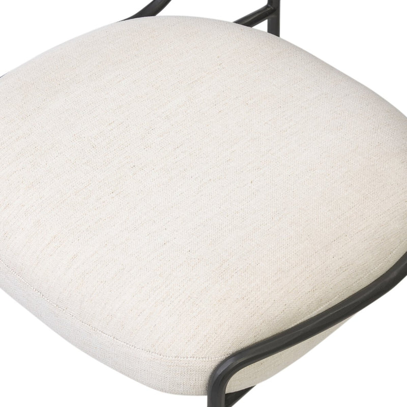 Nettie Dining Chair - Crypton Nomad Snow