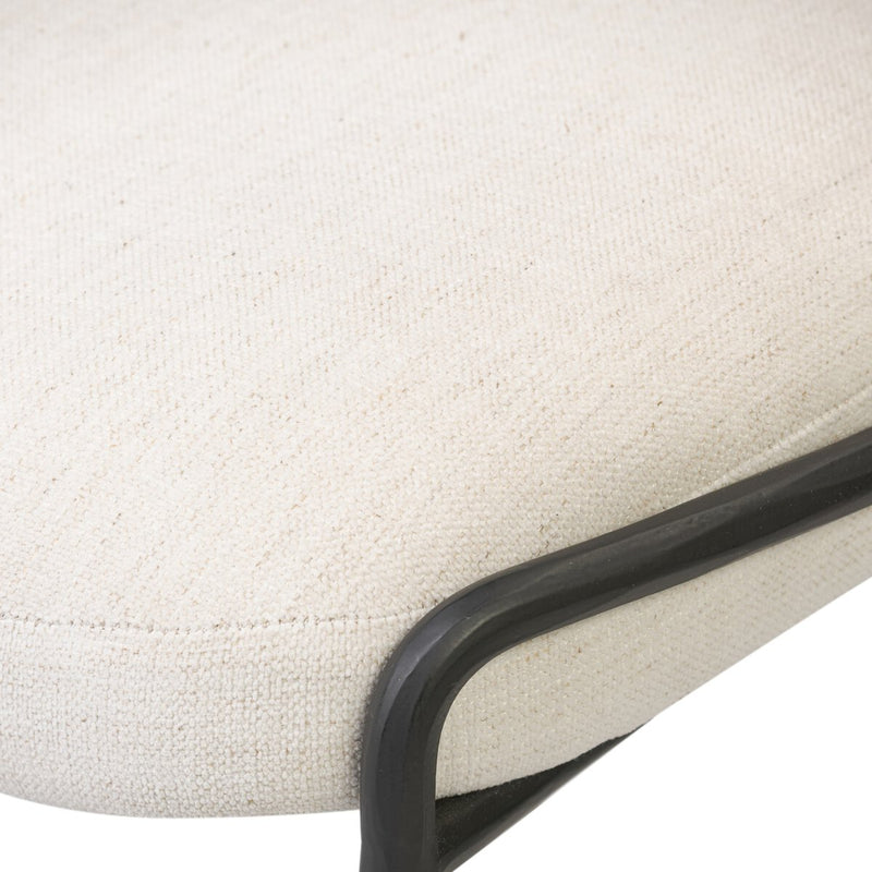 Nettie Dining Chair - Crypton Nomad Snow