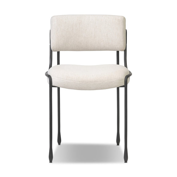 Nettie Dining Chair - Crypton Nomad Snow