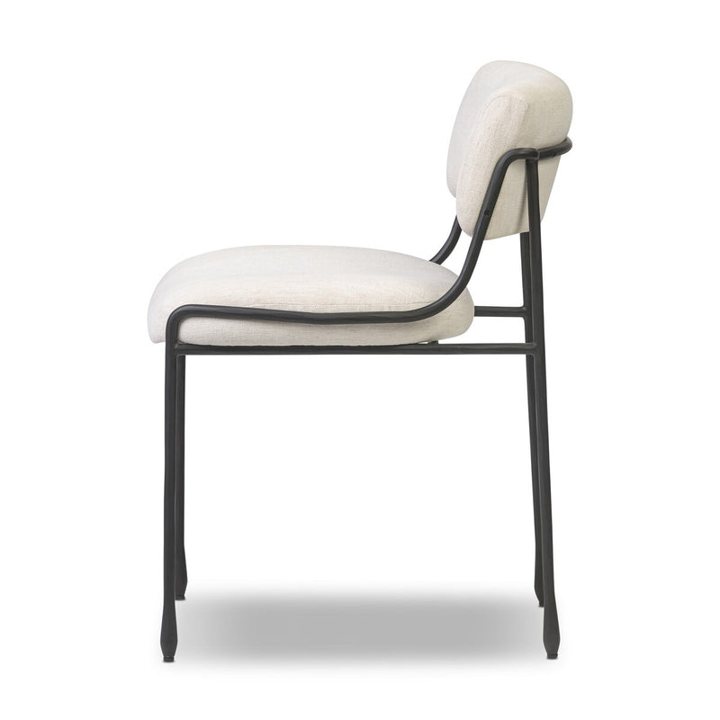 Nettie Dining Chair - Crypton Nomad Snow