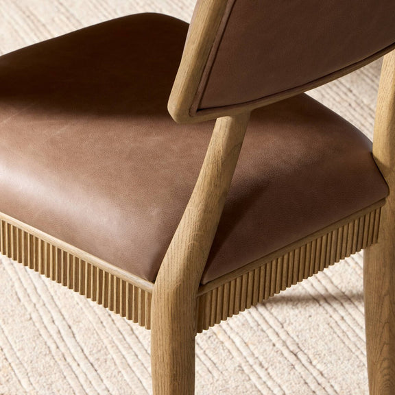 Burkhart Dining Chair - Palermo Cigar