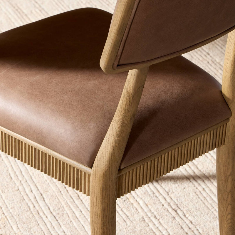 Burkhart Dining Chair - Palermo Cigar