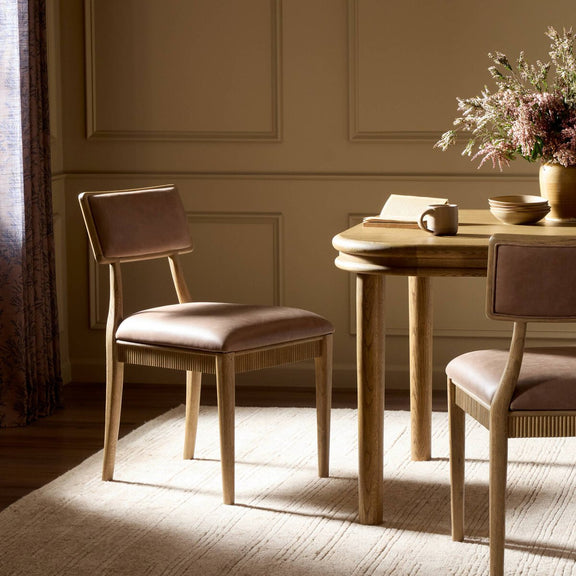Burkhart Dining Chair - Palermo Cigar