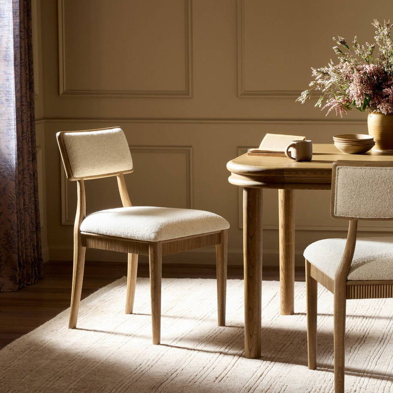 Burkhart Dining Chair - Charter Oatmeal