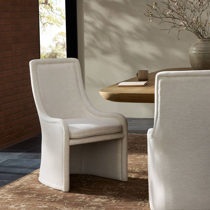 Blaire Dining Chair - Crypton Nomad Snow