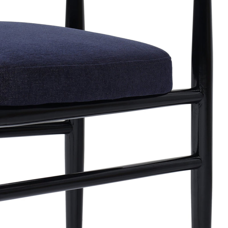 Shaza Dining Chair - Sutton Navy