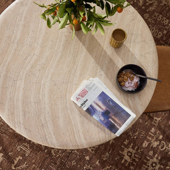 Janice Bistro Table - Sand Striae