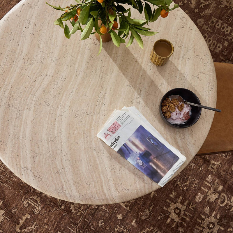 Janice Bistro Table - Sand Striae