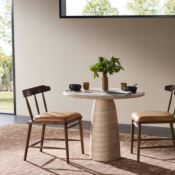 Janice Bistro Table - Sand Striae