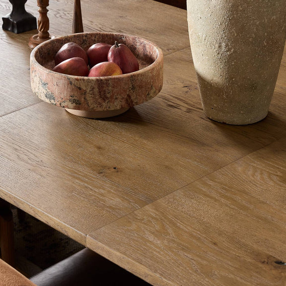 Cicero Extension Dining Table - Drifted Oak Veneer