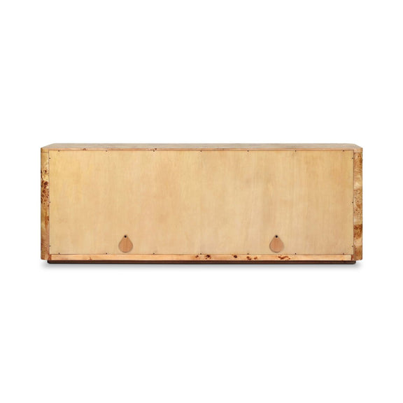 Mullins Media Console - Natural Mappa Burl