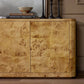 Mullins Media Console - Natural Mappa Burl