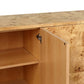 Mullins Media Console - Natural Mappa Burl