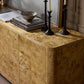 Mullins Media Console - Natural Mappa Burl