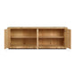 Mullins Media Console - Natural Mappa Burl