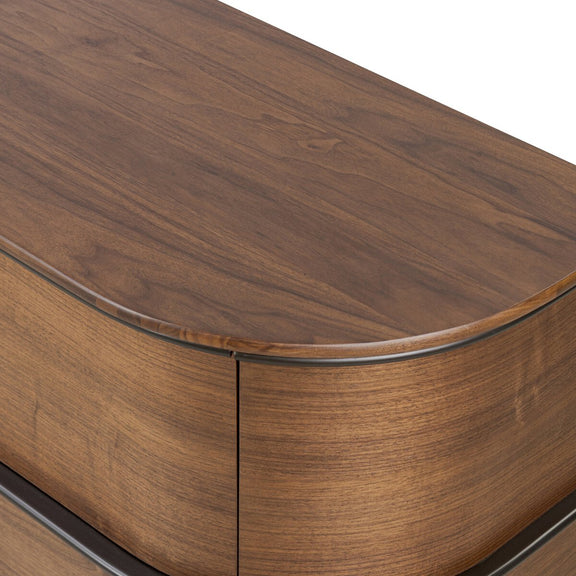 Theo Sideboard - Dark Brown Walnut Veneer