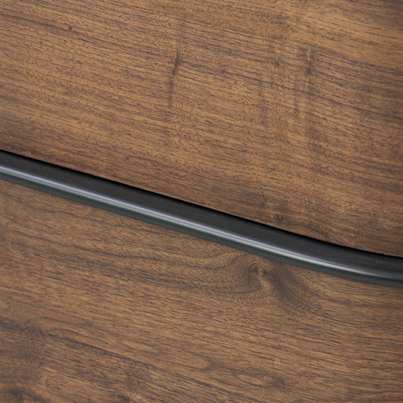 Theo Sideboard - Dark Brown Walnut Veneer