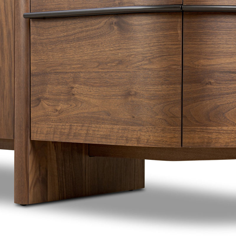 Theo Sideboard - Dark Brown Walnut Veneer