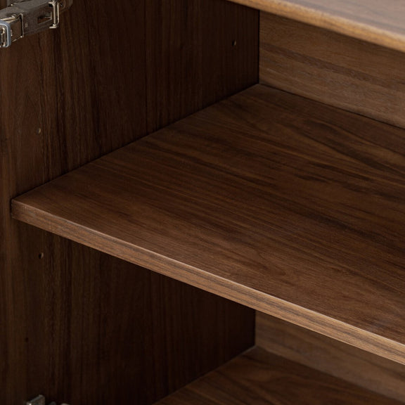 Theo Sideboard - Dark Brown Walnut Veneer