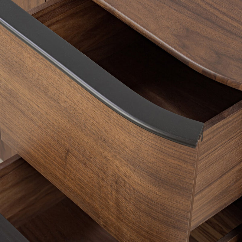 Theo Sideboard - Dark Brown Walnut Veneer