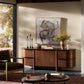 Theo Sideboard - Dark Brown Walnut Veneer