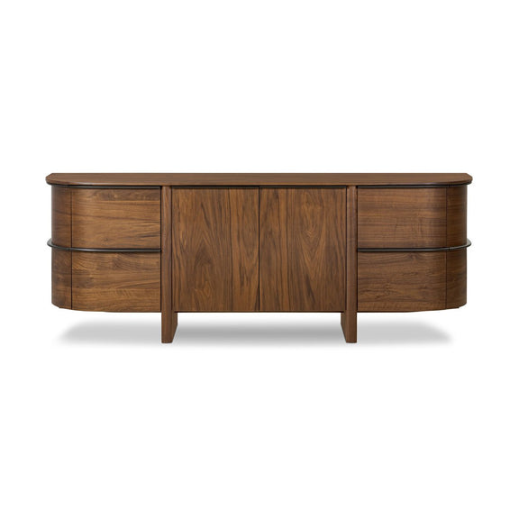 Theo Sideboard - Dark Brown Walnut Veneer