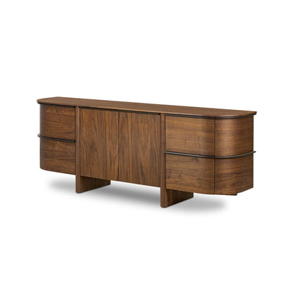 Theo Sideboard - Dark Brown Walnut Veneer