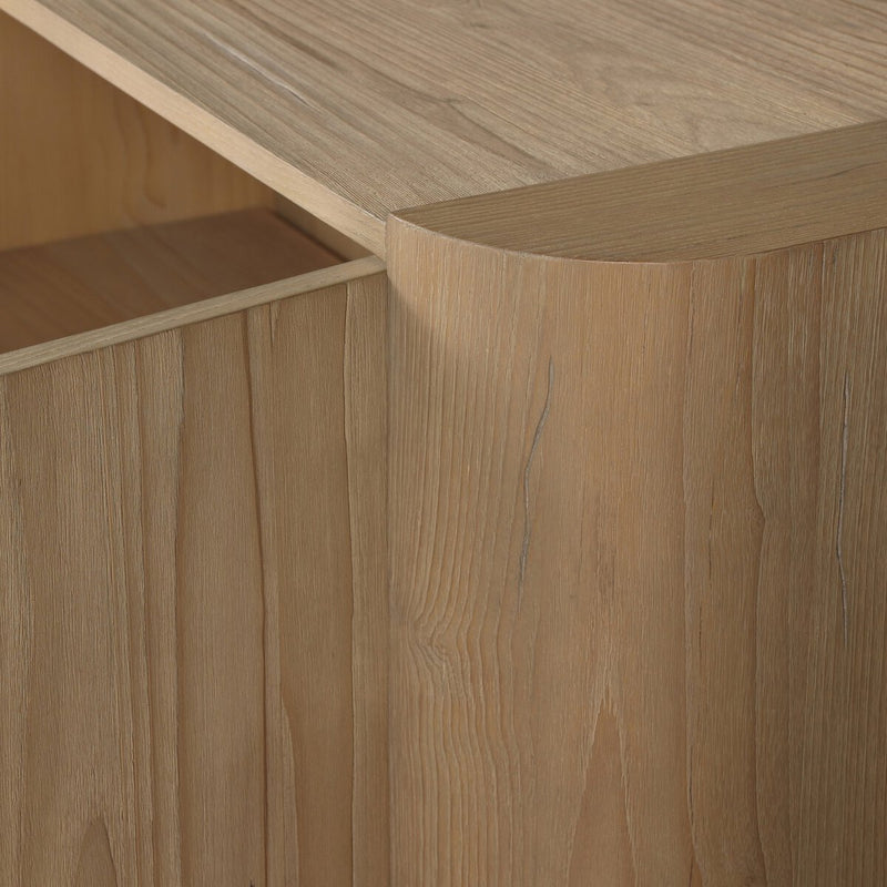 Radius Sideboard - Light Blonde Sungkai Veneer