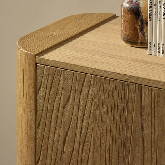 Radius Sideboard - Light Blonde Sungkai Veneer