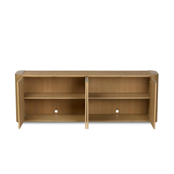 Radius Sideboard - Light Blonde Sungkai Veneer