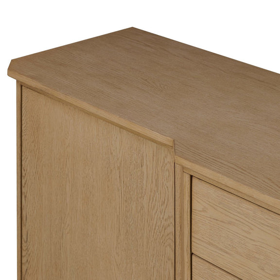 Gladys Sideboard - Light Wash Oak Veneer