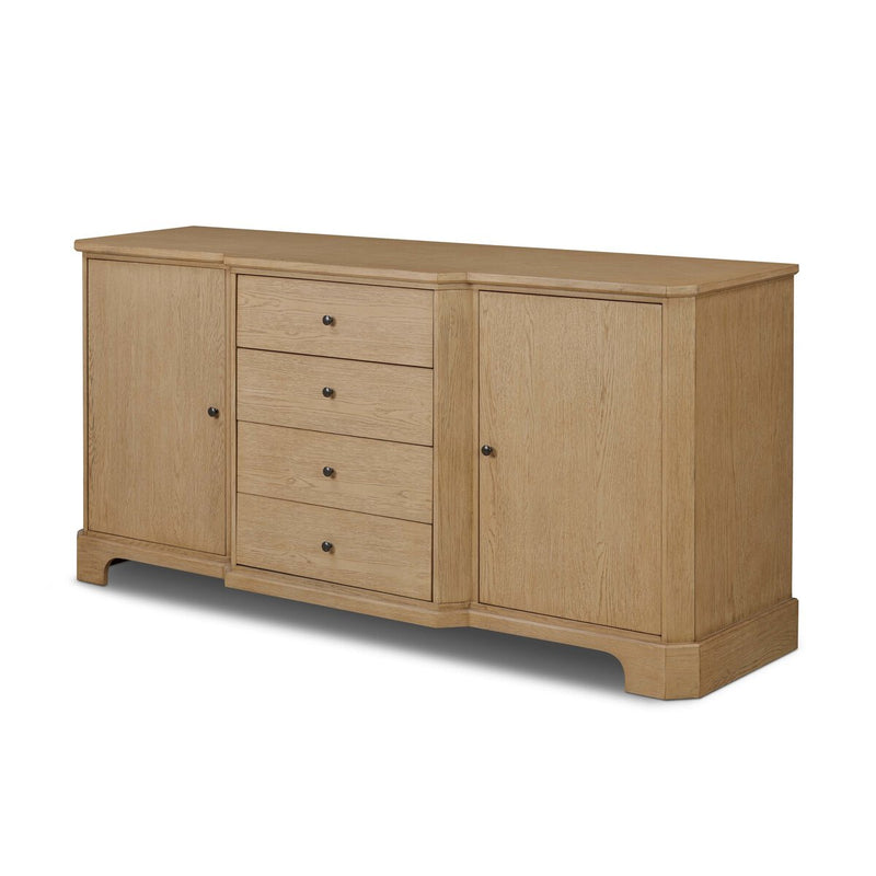 Gladys Sideboard - Light Wash Oak Veneer