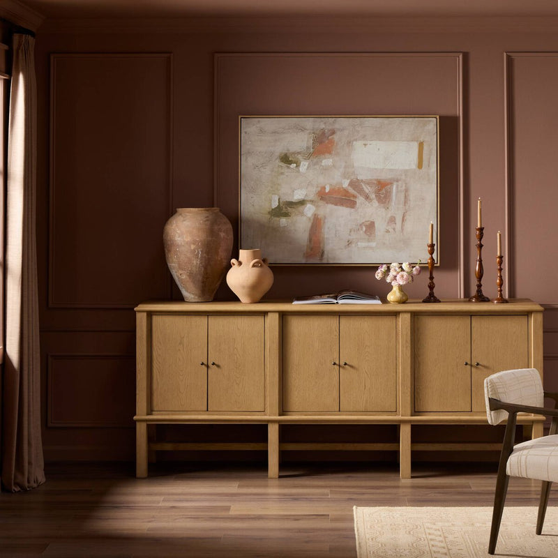 Fairview Sideboard - Light Wash Oak Veneer