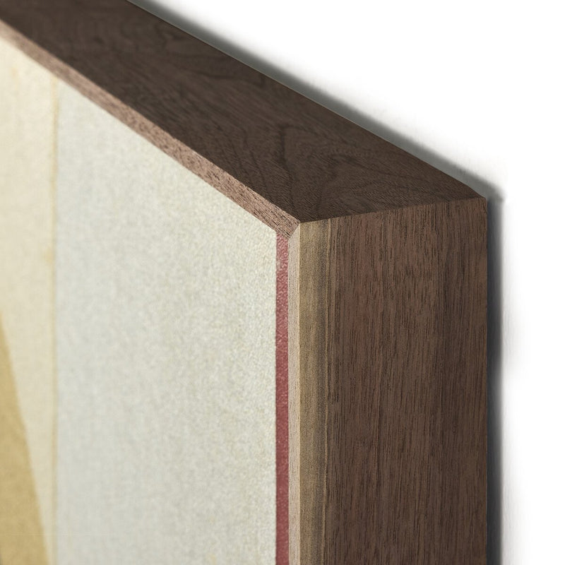 With Love XIX by Raoul Morren - Rustic Walnut