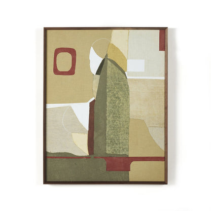 With Love XIX by Raoul Morren - Rustic Walnut