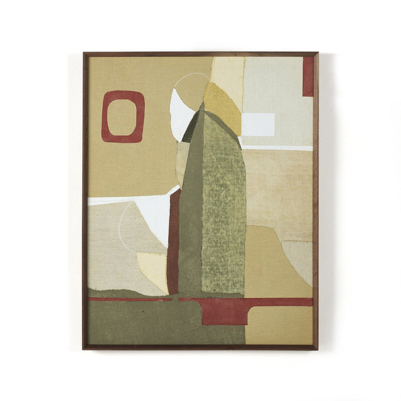 With Love XIX by Raoul Morren - Rustic Walnut