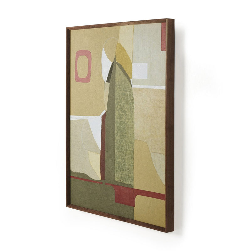 With Love XIX by Raoul Morren - Rustic Walnut