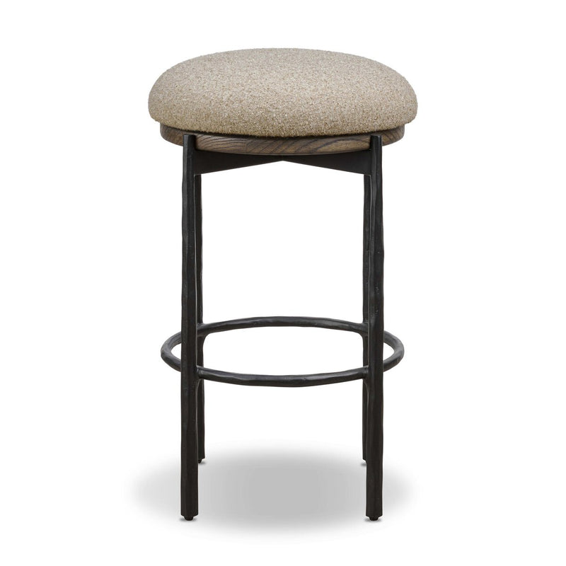 Cofer Swivel Bar + Counter Stool - Weslie Flax