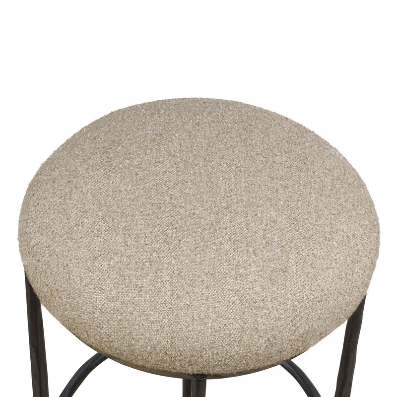 Cofer Swivel Bar + Counter Stool - Weslie Flax