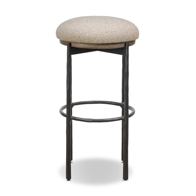 Cofer Swivel Bar + Counter Stool - Weslie Flax