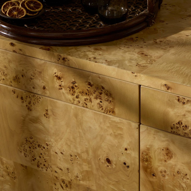 Mullins Sideboard - Natural Mappa Burl
