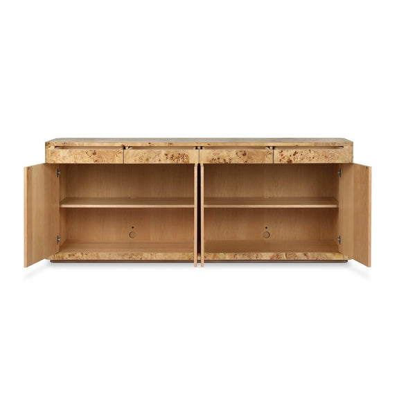 Mullins Sideboard - Natural Mappa Burl