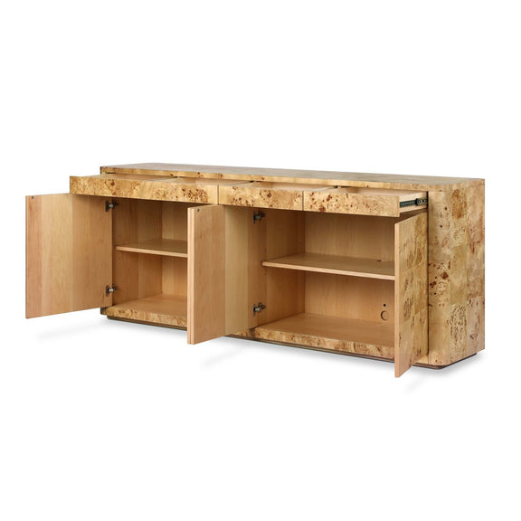 Mullins Sideboard - Natural Mappa Burl