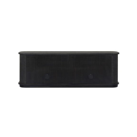 Berlin Media Console - Black Linen
